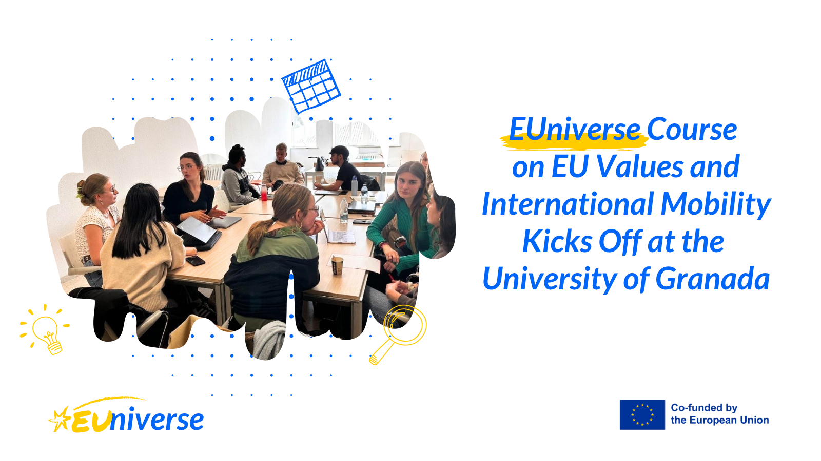 news cover for the euniverse course kick-off