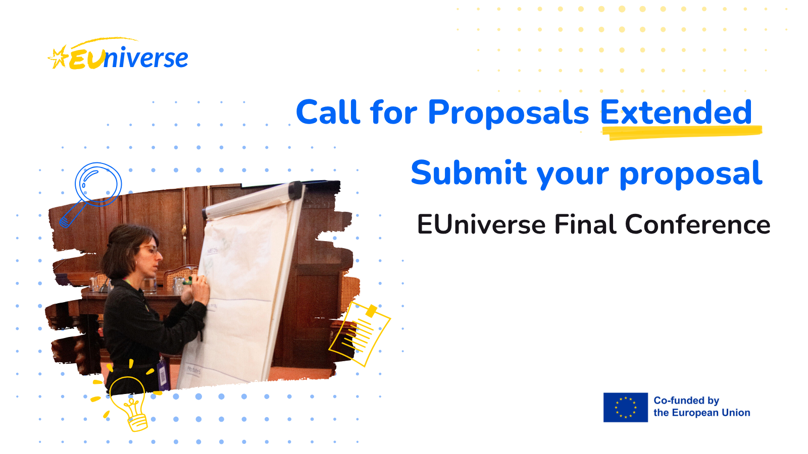 news cover for the euniverse call for proposals extended