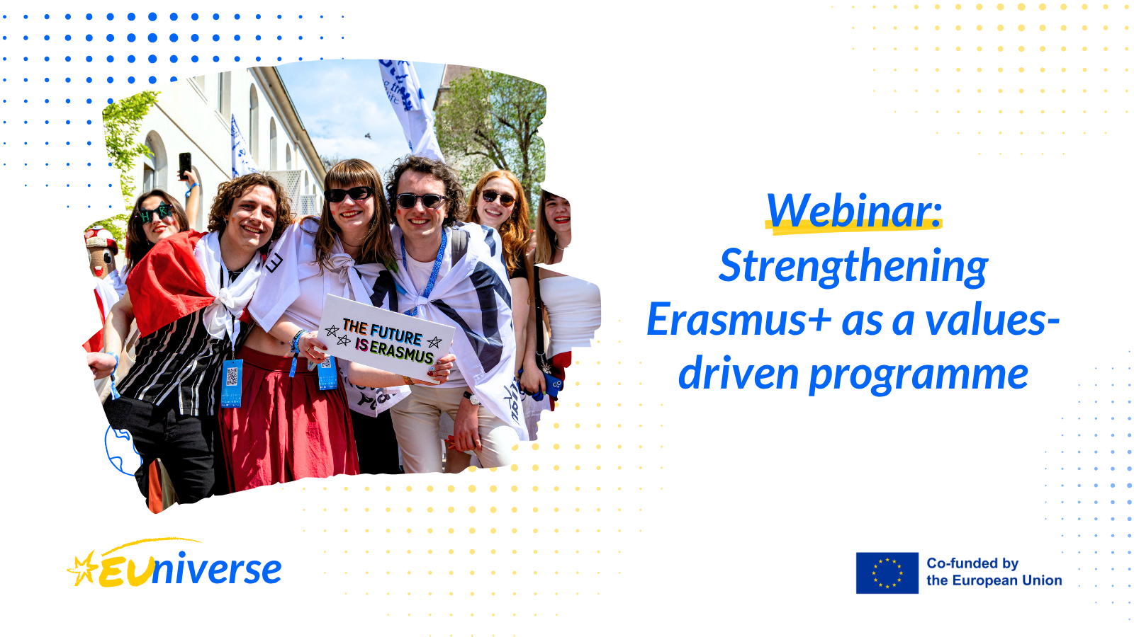 news cover of the euniverse webinar